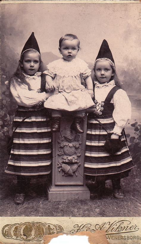 Children in Swedish Costume- Kyrkogatan, Sweden- 1800s Vintage Photograph- CDV | Sweden, Sweden ...