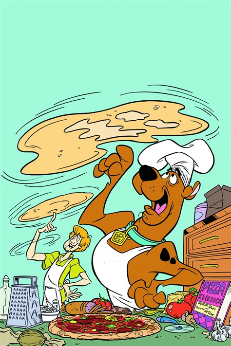 Scooby Doo Eating Pizza