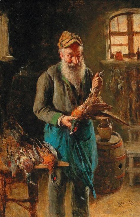 Pheasant Hunter By Hermann Kern Artvee