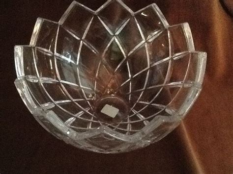 Mikasa Crystal Bowl Sale Etsy Canada Crystal Bowls Mikasa Crystal