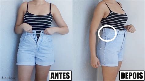 Como Alargar A Cintura Do Shorts Saia Ou Cal A Suellen Redesign