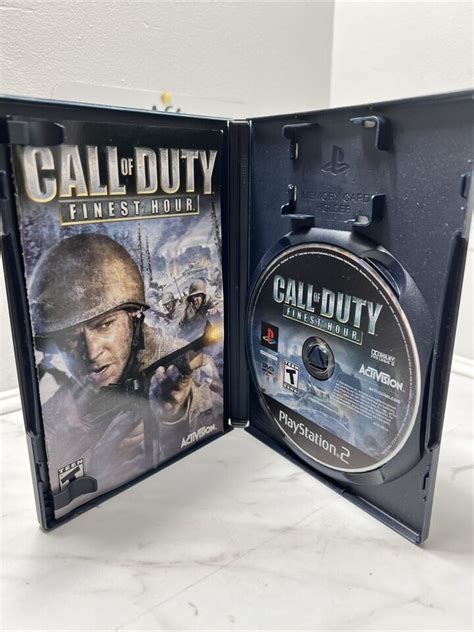 Call Of Duty Finest Hour Sony PlayStation 2 PS2 Black Label CIB