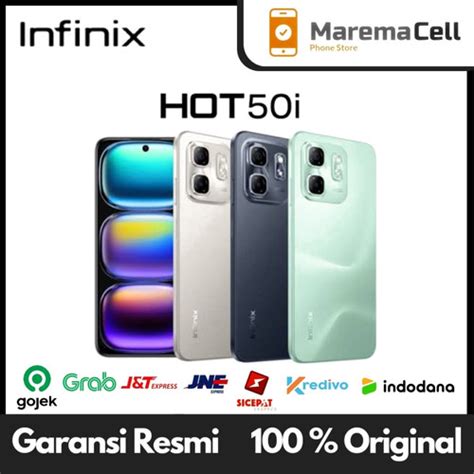 Jual Infinix Hot I GB Garansi Resmi Titanium Grey Kota Bandung Marema Cell Tokopedia