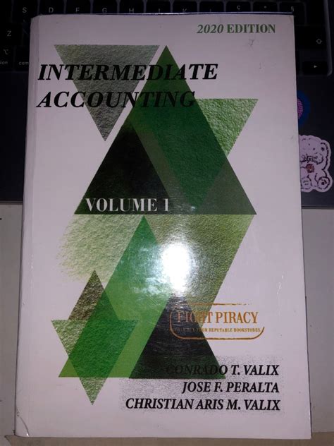 Intermediate Accounting Volume 1 2020 Edition By Valix Peralta