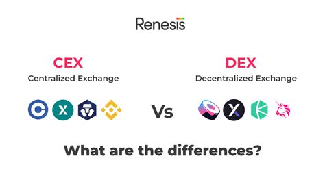 Centralized Exchange CEX Vs Decentralized Exchange DEX What Are