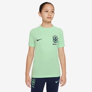 Camiseta Nike Brasil 22 23 Dri Fit Academy Pro Drill para niños