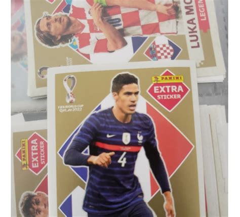 Extra Sticker Panini Rafael Varane Legend Mundial Qatar 2022 Mebuscar