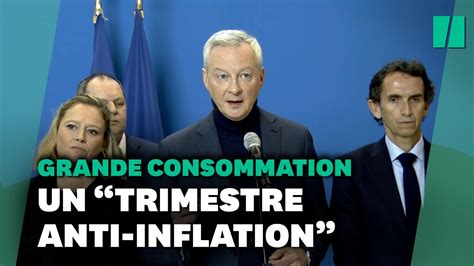 Un Trimestre Anti Inflation Dans Les Supermarch S Annonc Par Bruno Le