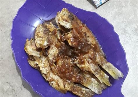 Resep Ikan ekor kuning saus steak oleh Ani Brilian - Cookpad