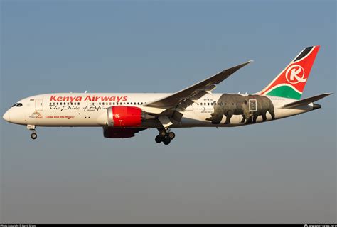 Y Kzd Kenya Airways Boeing Dreamliner Photo By Gerrit Griem Id