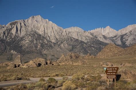 Alabama Hills Lone Pine Cosa Vedere Sentieri E Informazioni Per La Visita