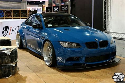 Bmw E M Blue Deep Dish Widebody Bmw Sweet Cars Bmw Series