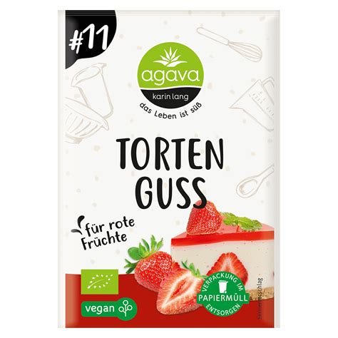 Bio Tortenguss Rot Von Agava Bei Greenist De