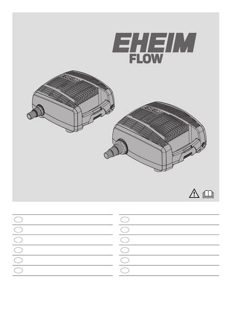 User Manual Eheim Flow English Pages