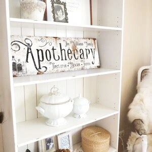 Apothecary Sign Vintage Personalized Family Name Sign for Kitchen Decor ...