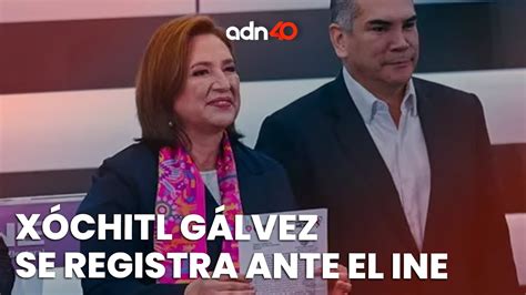 X Chitl G Lvez Se Registra Ante El Ine Como Candidata A La Presidencia