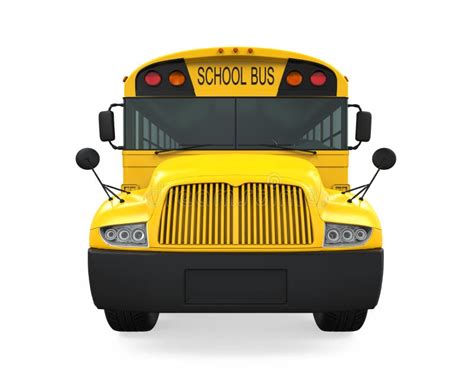 Gelber Amerikanischer Schulbus Clipart