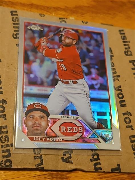 2023 Topps Chrome Joey Votto Refractor 190 Cincinnati Reds EBay