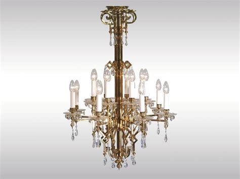 Classic Style Chandelier Art Deco Luster By Woka Lamps Vienna