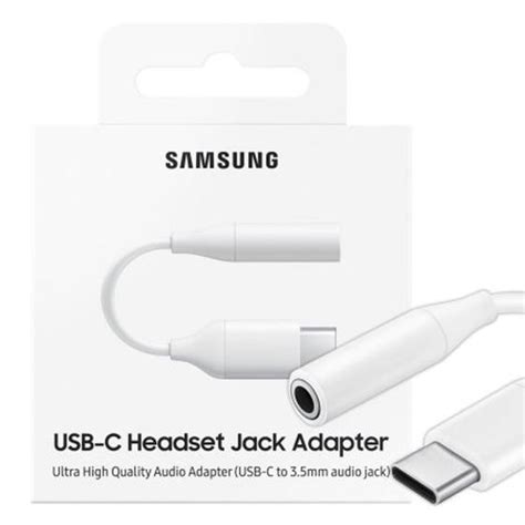 Samsung USB C Tipo A 3 5mm Fone De Ouvido Fêmea Aux Adaptador De