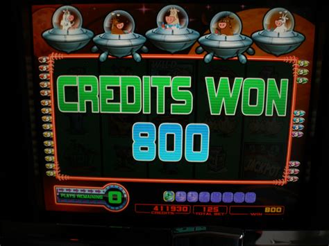 WMS Invaders From The Planet Moolah Video Slot Machine For Sale ...