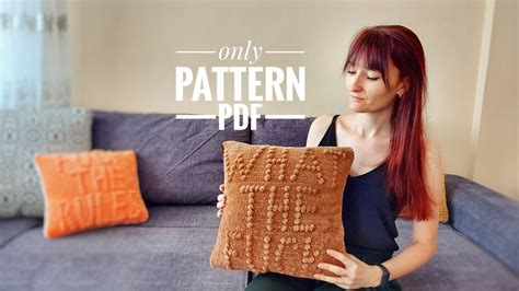 Crochet WHAT THE FUCK Pillow Pattern Amigurumi Pdf Tutorial Inappropriate Gift For Friends
