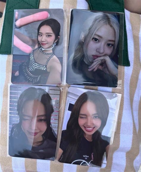 BLACKPINK BORN PINK FINALE SEOUL LISA JENNIE ROSE JISOO PHOTOCARD PC