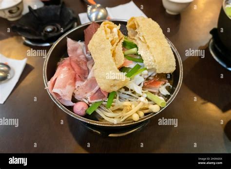 Small Taiwanese Hot Pot Stock Photo Alamy
