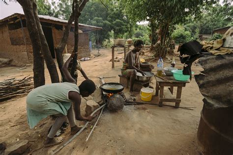 A Woman Of Fries And Prepares Fish To Sell Photo By Nana K Flickr