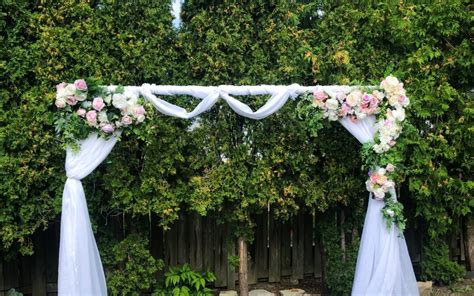 Wedding Arch Archives - Flower Arches Canada