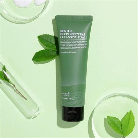 Deep Green Tea Cleansing Foam - 120g