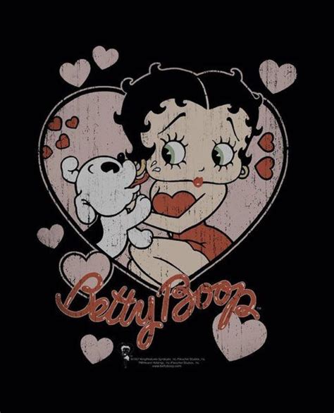 Betty Boop Wall Art Digital Art Boop Classic Kiss By Brand A