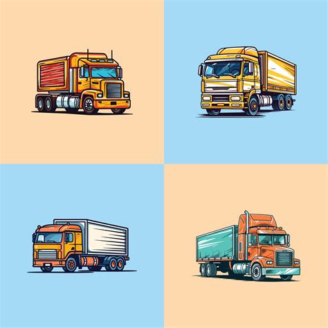 truck vector clip art illustration 29237395 Vector Art at Vecteezy