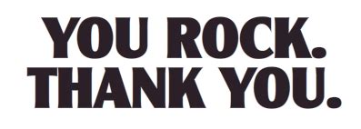 Thank You Too. - Design Crush