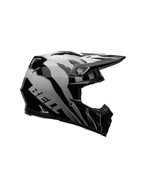 Casque Bell Moto S Flex Claw Noir Blanc