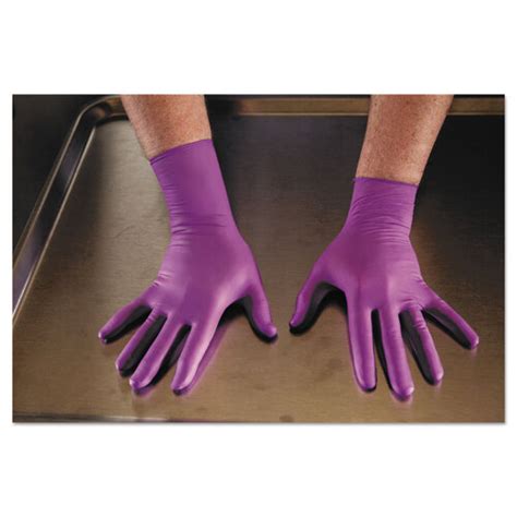 Bettymills Purple Nitrile Xtra Exam Gloves Large Kimberly Clark