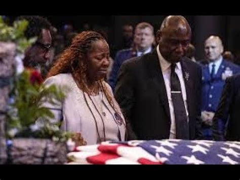 Us Airman Roger Fortson Funeral In Atlanta Youtube