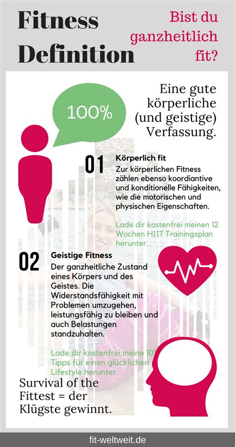 Fitness Definition Was bedeutet Fitness Erklärung Begriff Arten