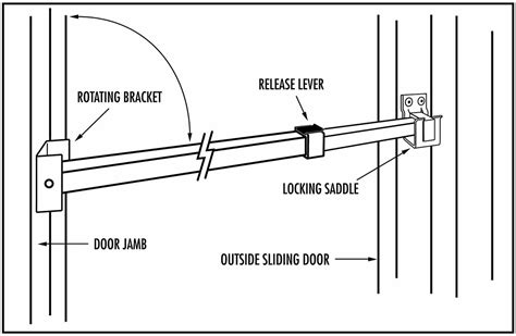 Ideal Security Patio Door Security Bar & Reviews | Wayfair