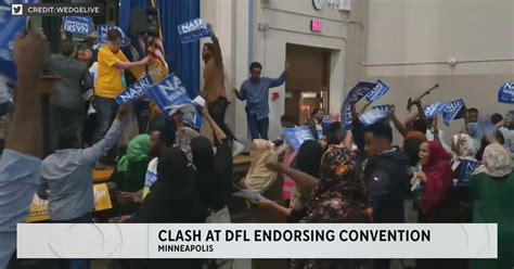 Fight breaks out at Minneapolis DFL endorsement convention - CBS Minnesota