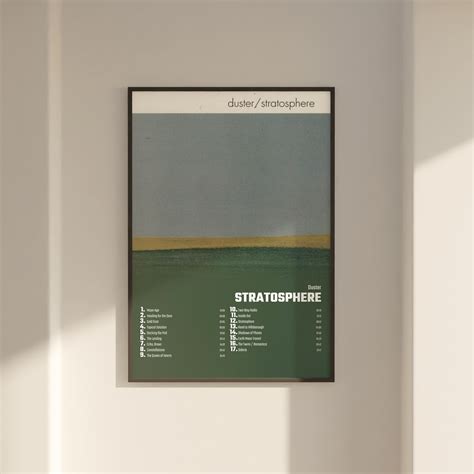 Duster Stratosphere Album Cover Poster Wall Art Duster Stratosphere