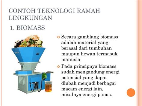 Ppt Teknologi Ramah Lingkungan Powerpoint Presentation Free Download