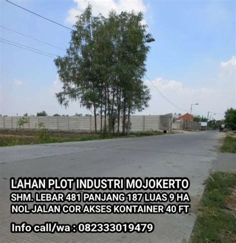 Lahan Plot Industri Mojokerto