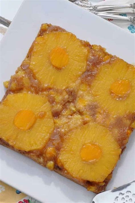 Fg Pineapple Mango Upside Down Cake Farmgirl Gourmet