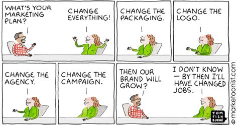 Change For The Sake Of Change Cartoon Marketoonist Tom Fishburne