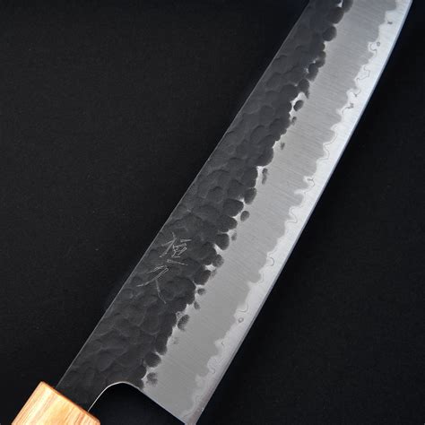 Tsunehisa Morado Noż Szefa Kuchni Gyuto 21 cm Aogami Super Hamono pl