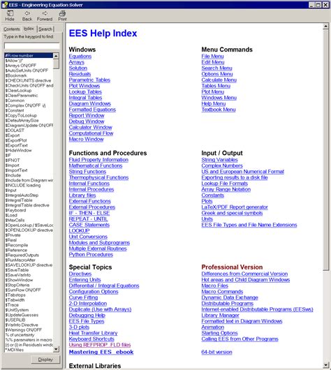 Ees Engineering Equation Solver F Chart Software Engineering Software