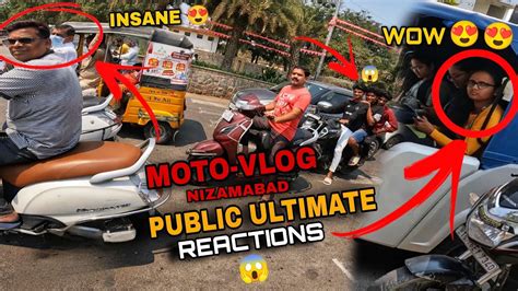 Crazy Public And Girls Reactions😍😱motovlogging Reactionsvlog 8