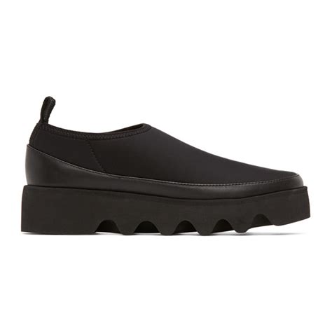 Issey Miyake Black United Nude Edition Bounce Sneakers Issey Miyake Men