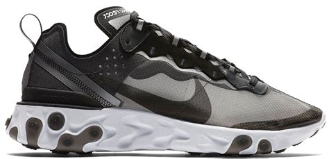 Nike React Element 87 Anthracite Black